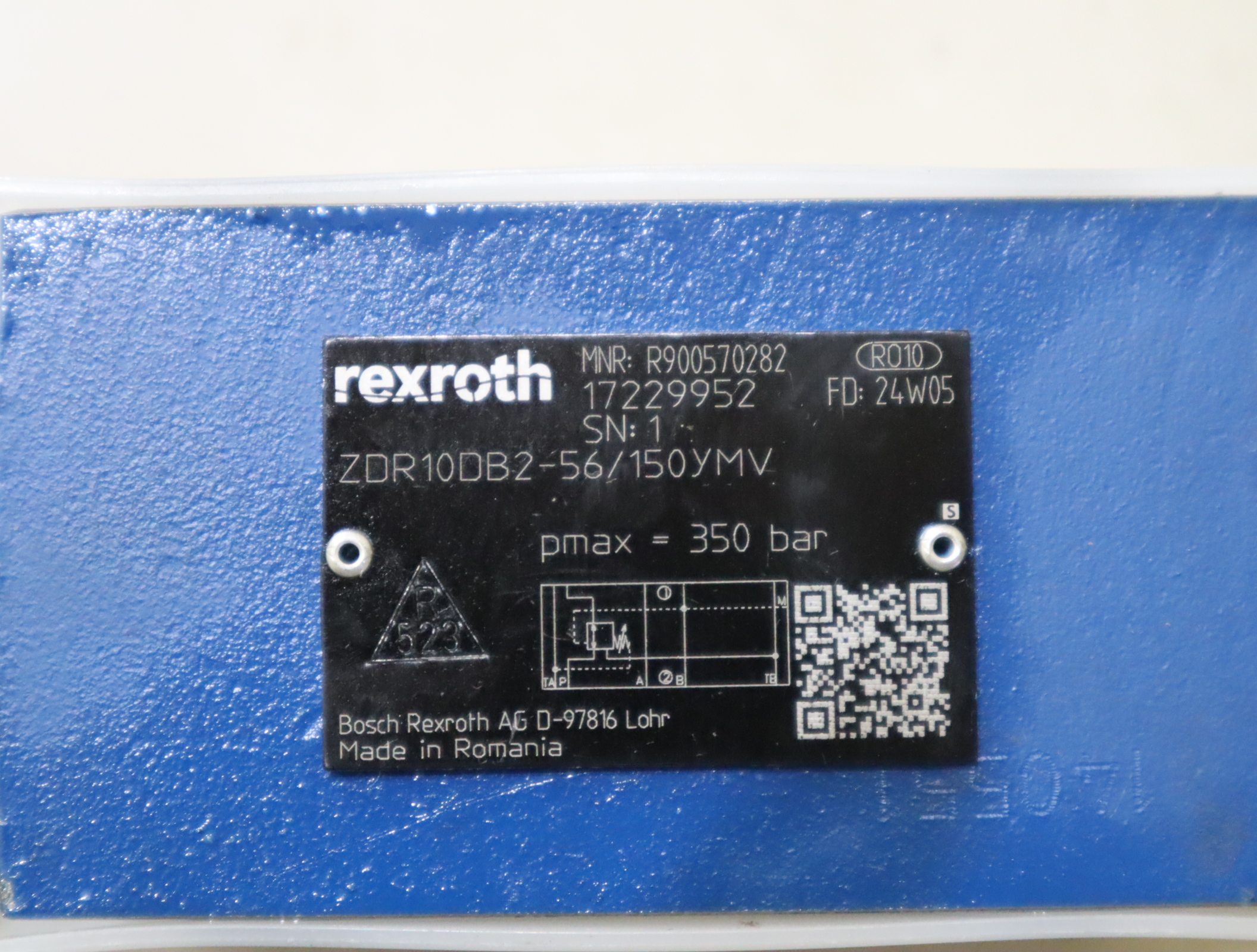 ZDR10DB2-56/150YMV ZDR10DB2-5X/150YMV R900570282 力士乐减压阀