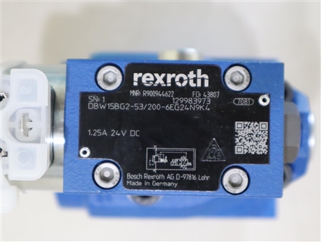 R900944622 DBW15BG2-53/200-6EG24N9K4 德国力士乐REXROTH溢流阀