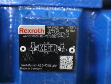 4WRZ10W6-85-73/6EG24N9K4/V R900946716 德国力士乐REXROTH比例阀