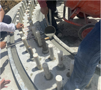 风电基础专用灌浆料 流动性好 早期强度高 高强度风电项目用料厂家