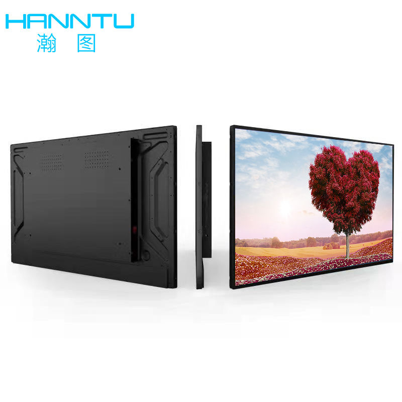 32英寸液晶显示器高亮1000cd广告机液晶屏美妆柜台橱窗屏半户外屏