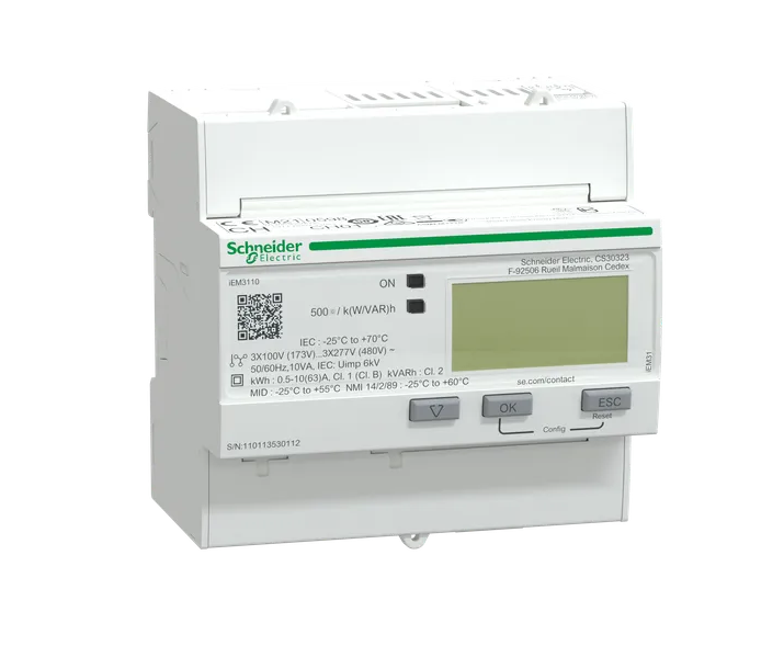 三相电能表iEM3000施耐德A9MEM3110
