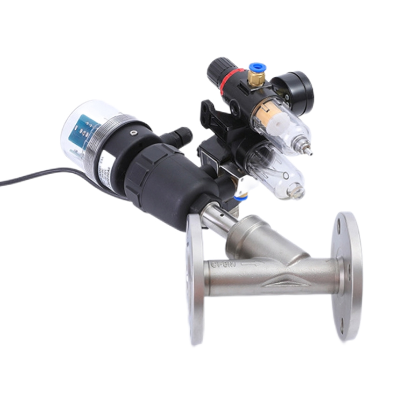 进口信号反馈气动角座阀 美国RETZ瑞茨