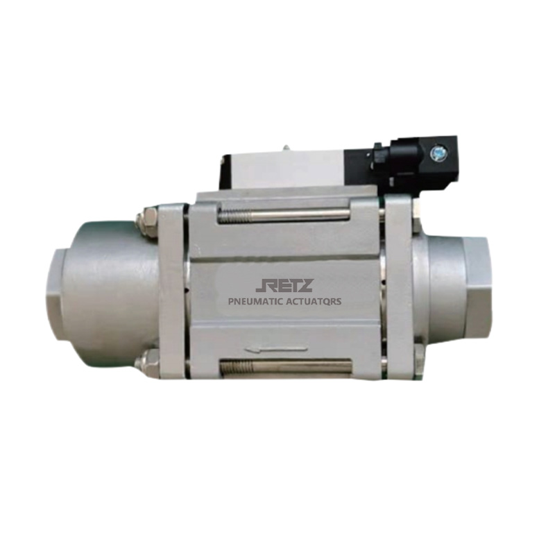 进口高压气动同轴阀 气控轴向阀 美国RETZ瑞茨
