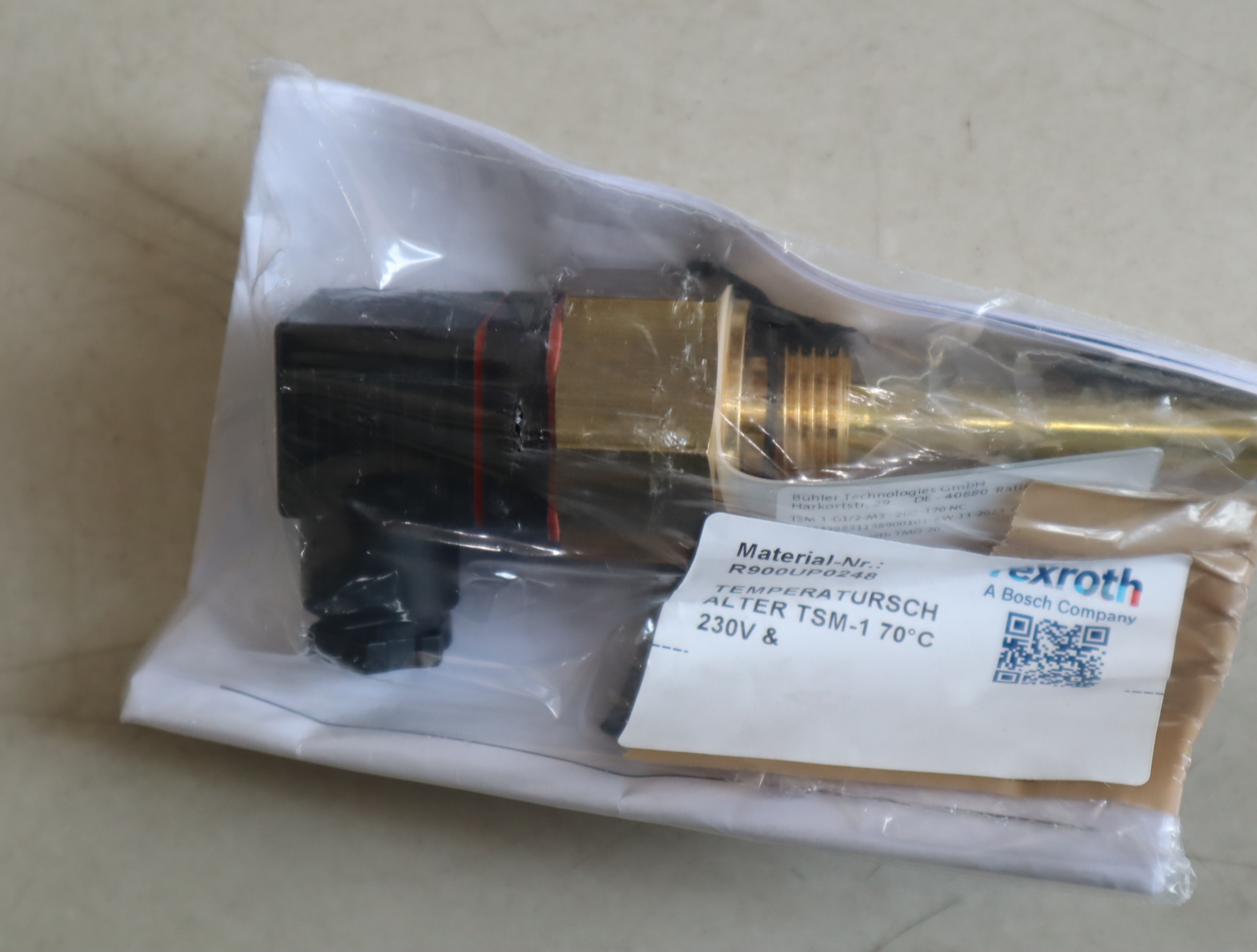 R900UP0248 ALTER TSM-1 70 C 230V  德国力士乐REXROTH温度开关