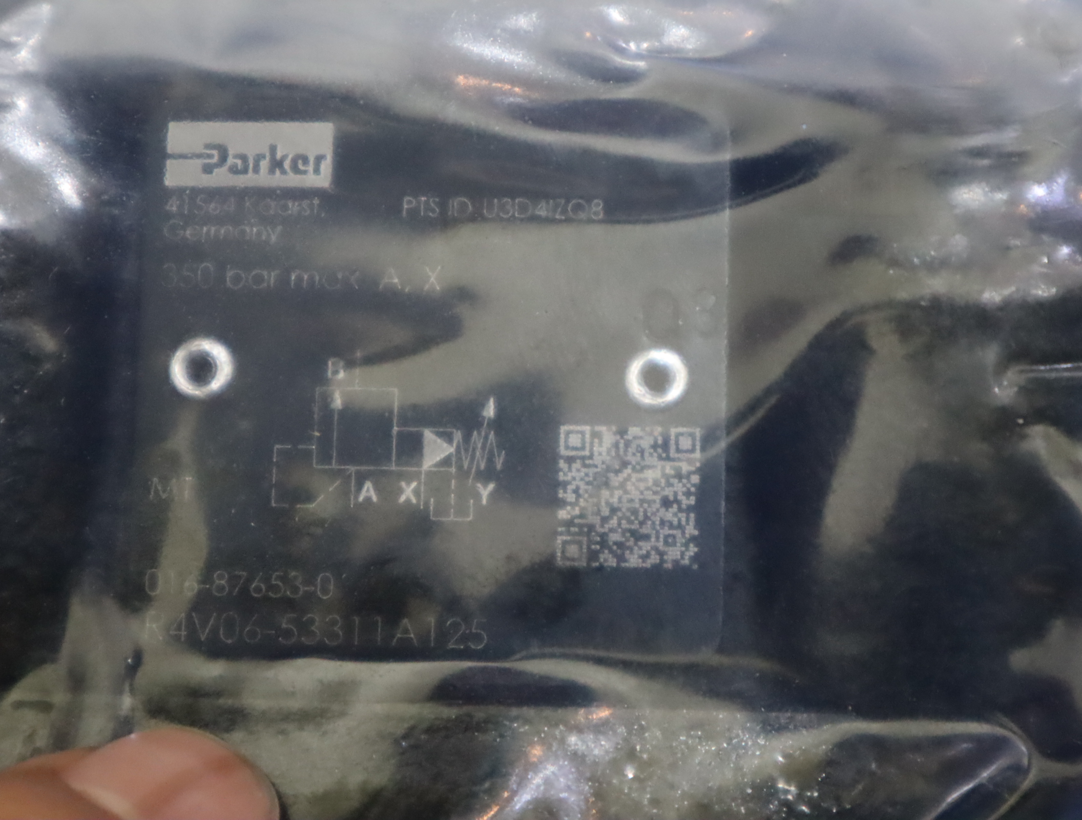 016-87653-0 R4V06-53311A125 派克PARKER溢流阀