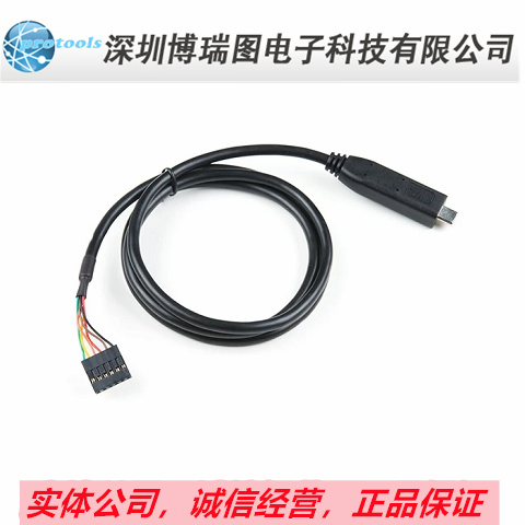  CAB-14909 电缆 Ftdi to USB-C Cable - 5V VCC-3.3V I/O