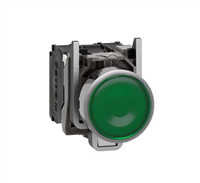 带灯平头按钮XB4BW33B5施耐德