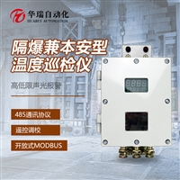 ZCW8-Z多路温度巡检仪 隔爆本安型温度采集器RS485输出声光报警