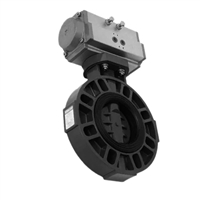 进口PVC气动塑料蝶阀 美国RETZ瑞茨