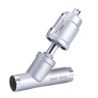 进口焊接不锈钢气动角座阀 美国RETZ瑞茨