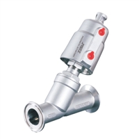 进口卡箍不锈钢气动角座阀 美国RETZ瑞茨