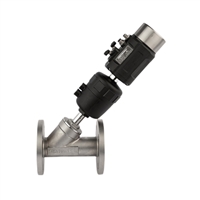 进口气动智能调节型角座阀 美国RETZ瑞茨