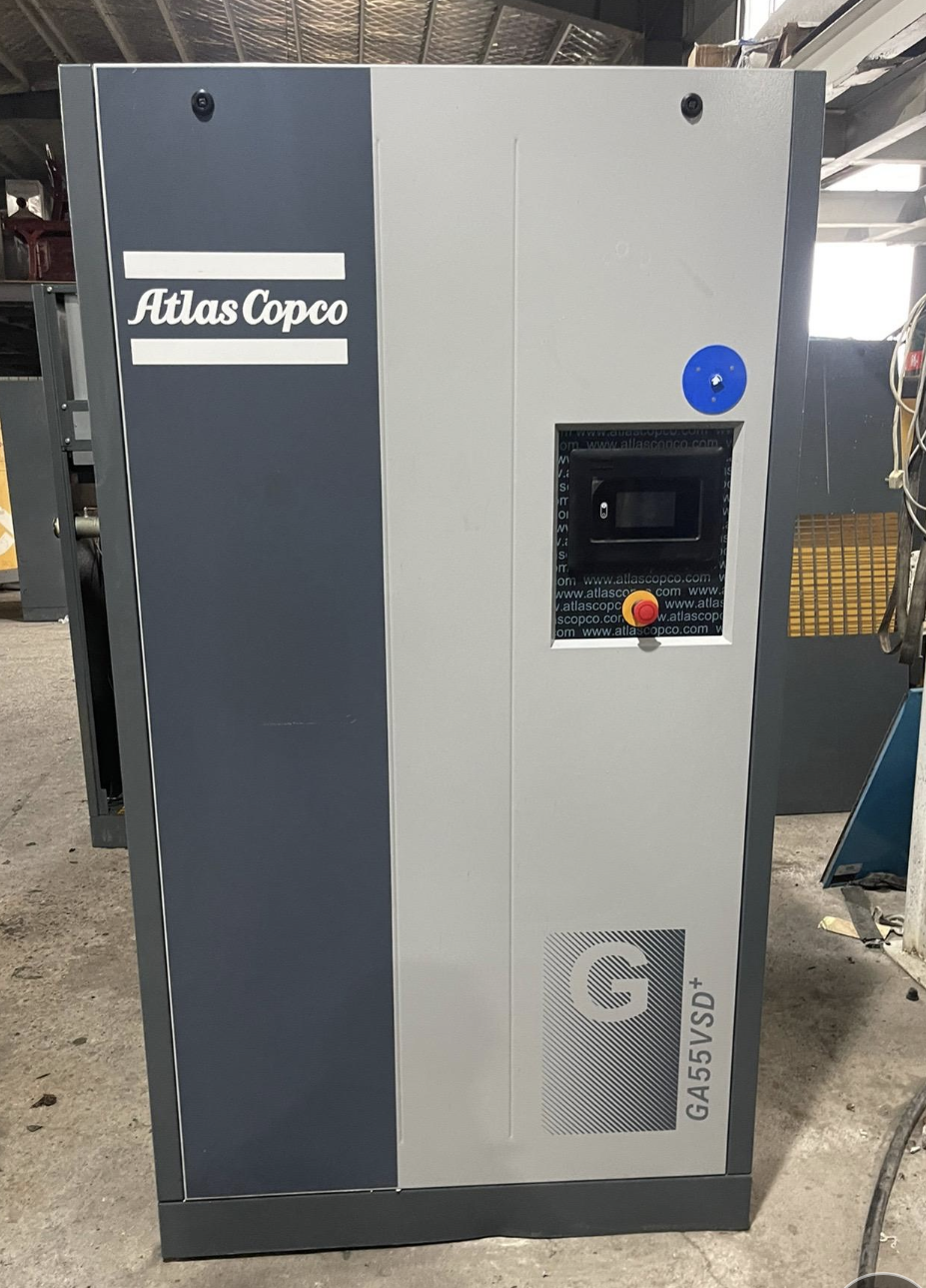 阿特拉斯空压机GA55VSD+ 功率55KW11.28立方螺杆压缩机 维修保养