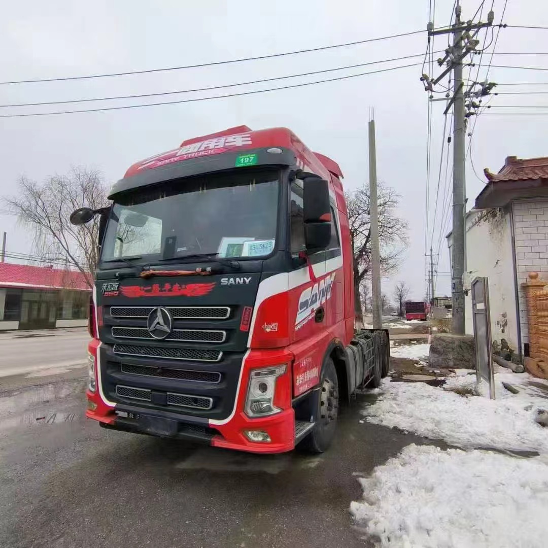 三一朱宏版 550马力 国五 潍柴发动机 法士特12速变速箱带液缓 