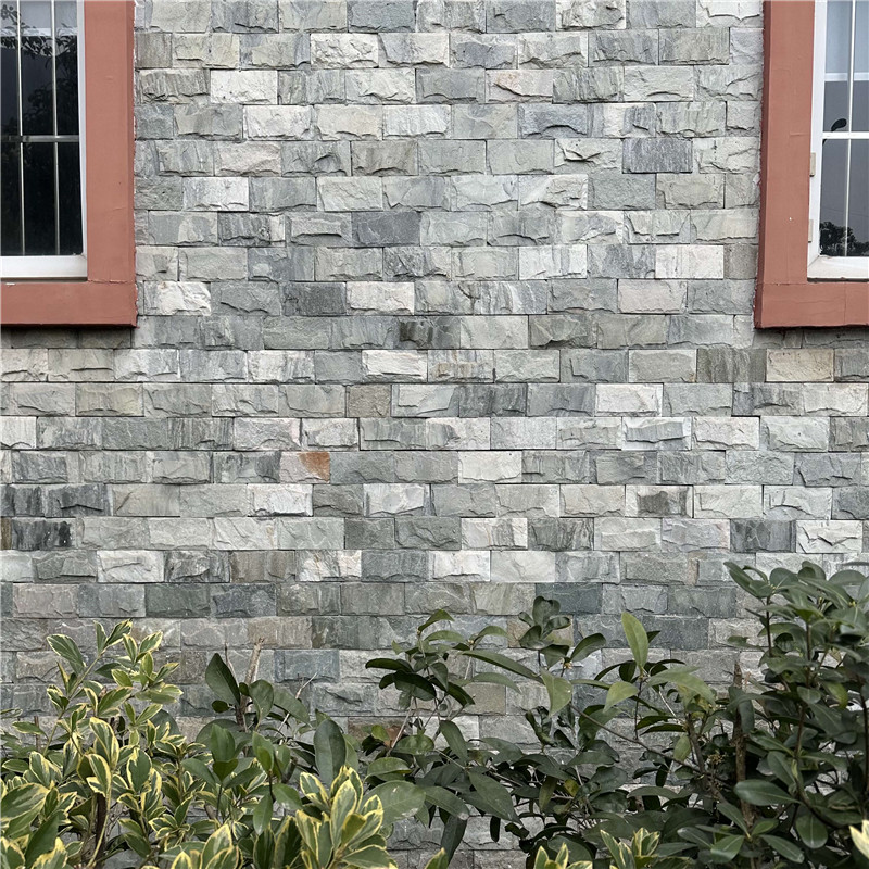 建筑外墙 太行灰花岗岩 灰色火山岩 天然碎拼石乱形石