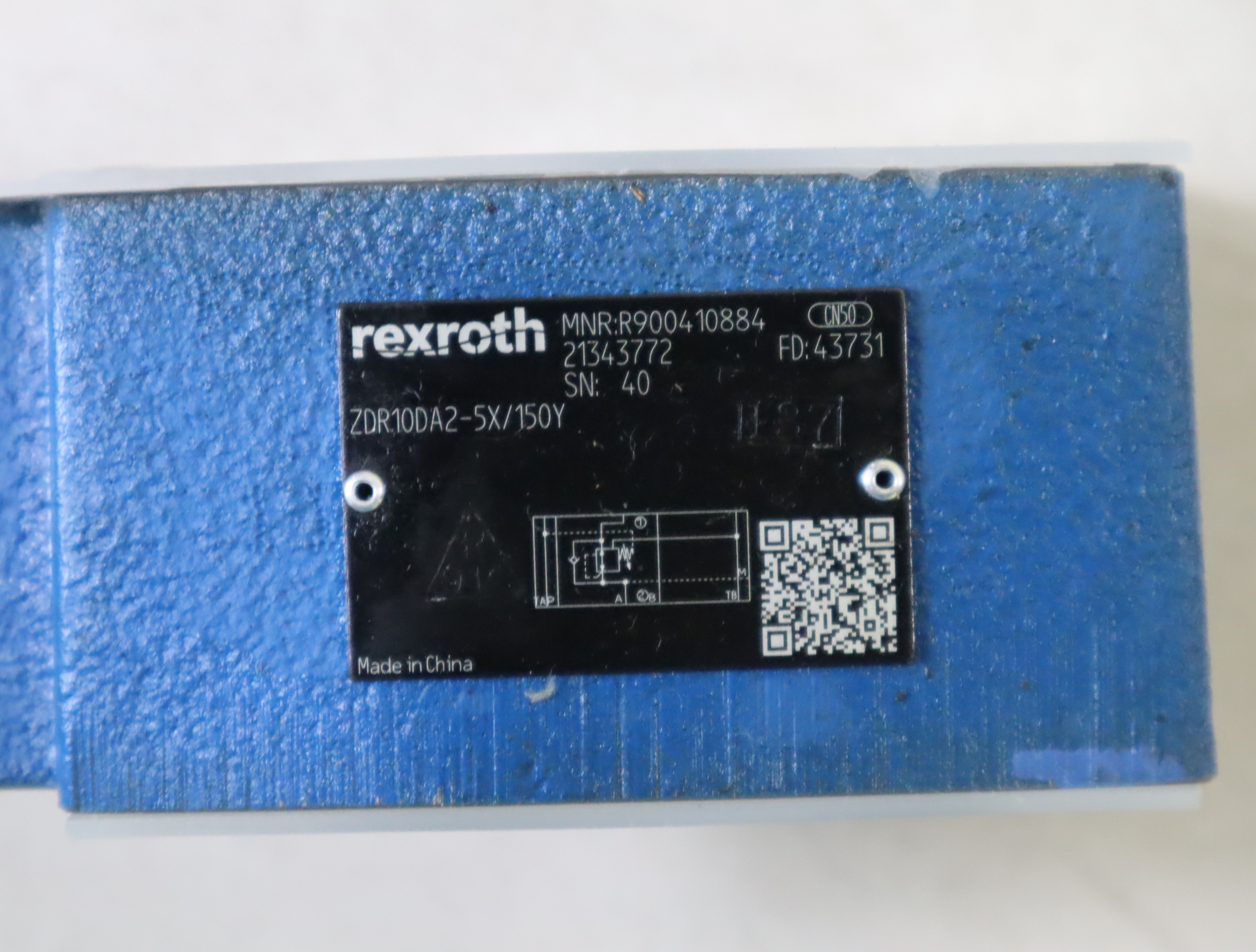 ZDR10DA2-5X/150Y ZDR10DA2-52/150Y R900410884力士乐REXROTH阀门