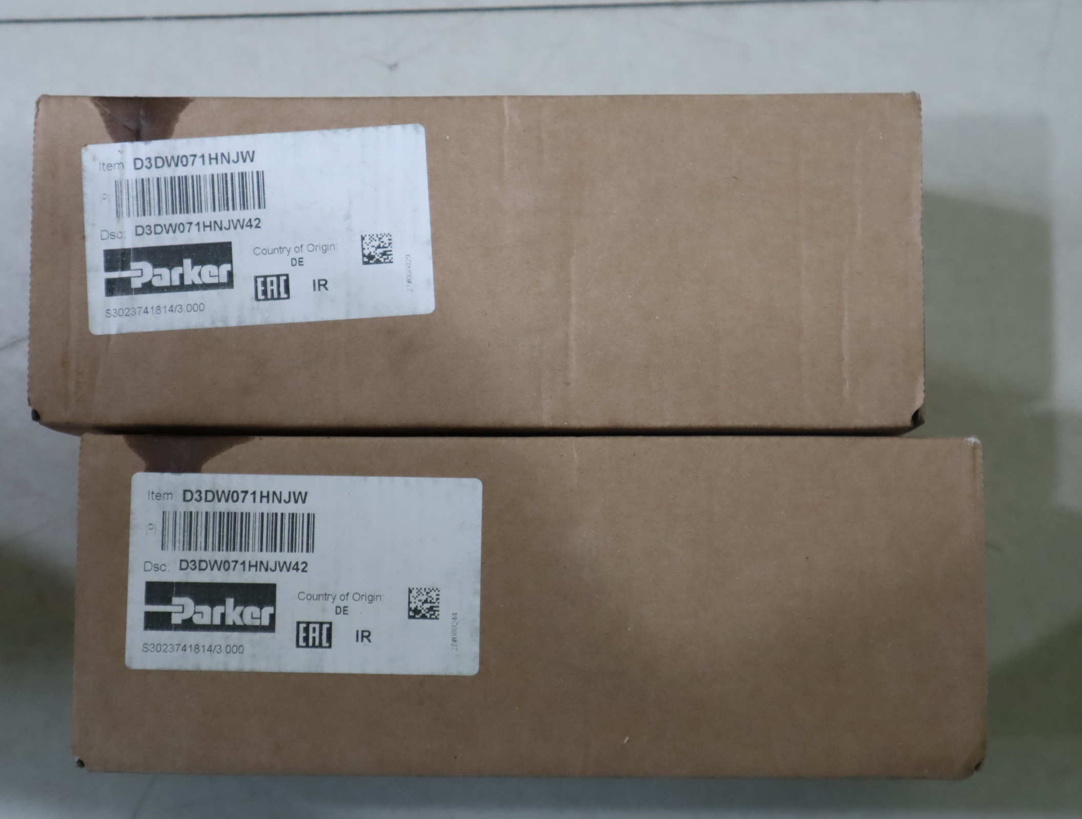 D3DW071HNJW D3DW071HNJW42 美国派克PARKER 电磁阀