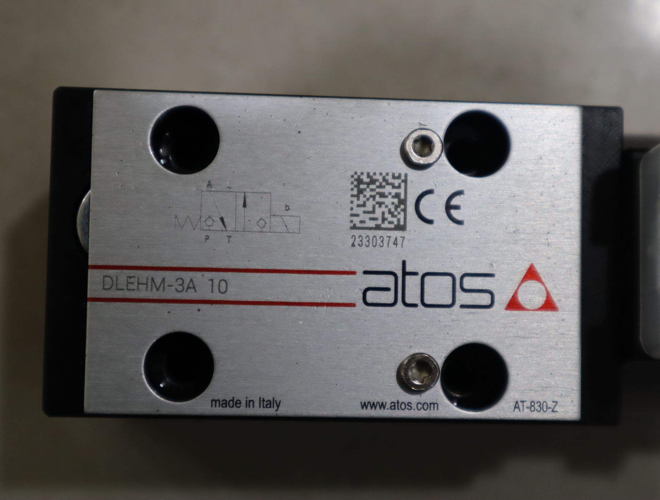 DLEHM-3A 10 DC24V DLEHM-3A 10 意大利阿托斯ATOS电磁球阀