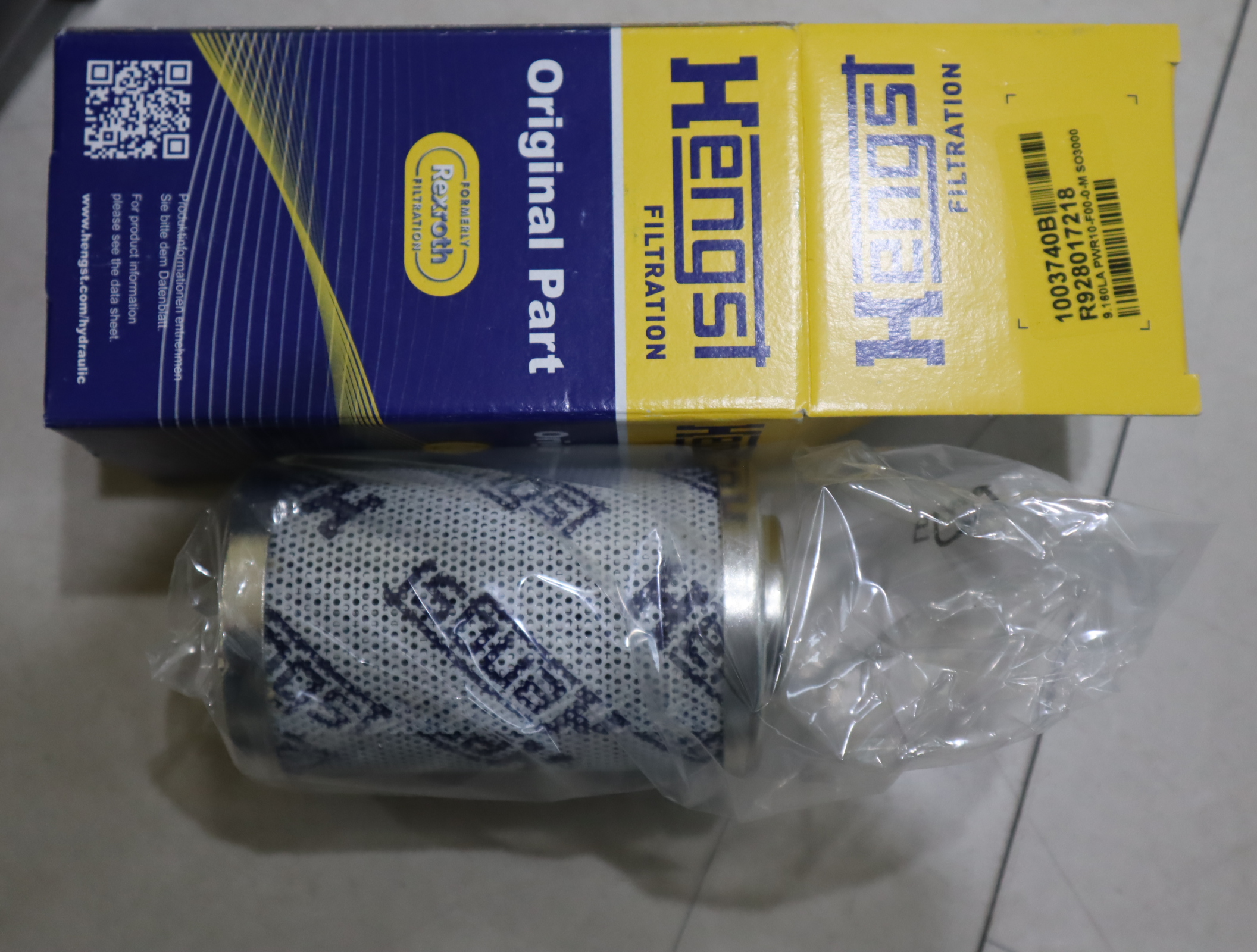 9.160LA PWR10-F00-0-M SO3000 R928017218 1003740B HENGST