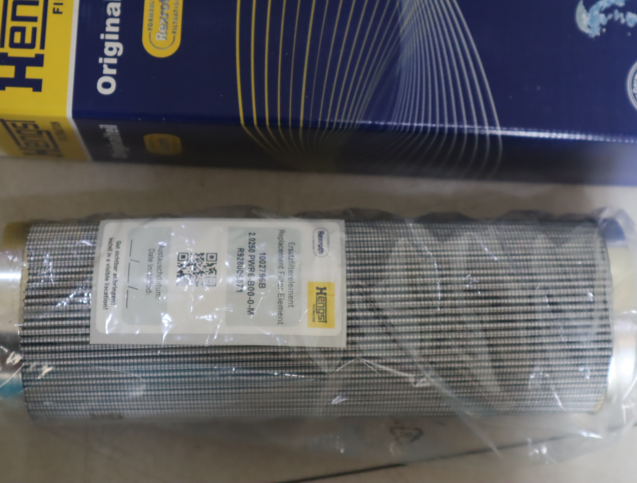 R928006871 2.0250 PWR6-B00-0-M 1002796B 汉格斯特HENGST滤芯