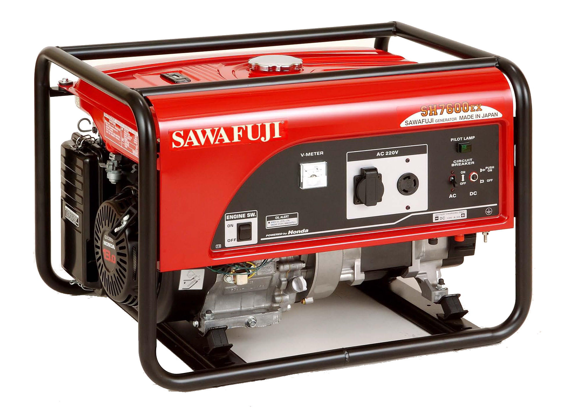 泽藤发电机SH7600EX