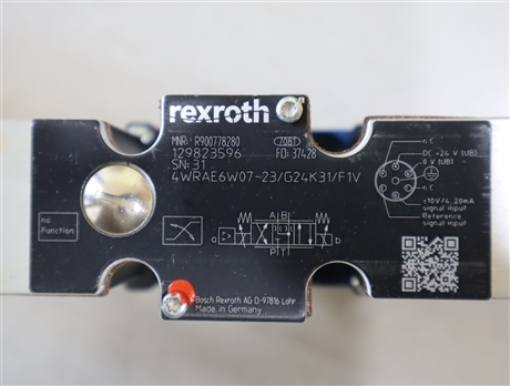 4WRAE6W07-23/G24K31/F1V R900778280 力士乐REXROTH比例阀
