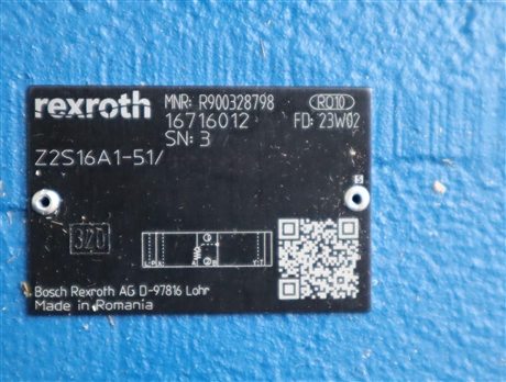 Z2S16A1-51/ Z2S16A1-5X/ R900328798 Z2S16A1-50/ REXROTH阀