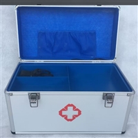 矿用急救箱铝合金材质 48cm31cm15cm带安全扣急救箱厂家