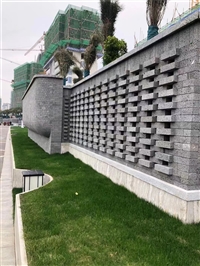 净化之源黑色火山岩造景 深灰色火山岩乱拼 火山地面板岩