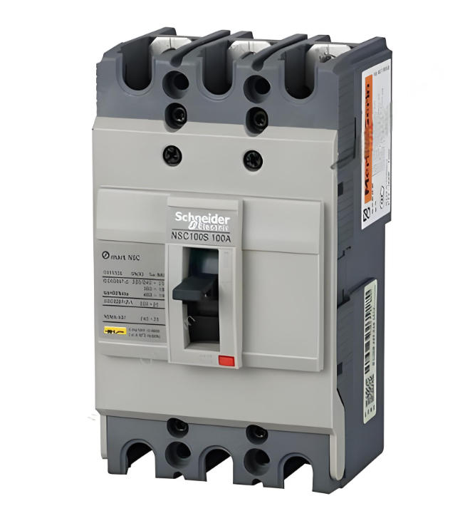 NSC塑壳配电保护断路器NSC100S3100N施耐德NSC100S 18kA 100A 3P3T