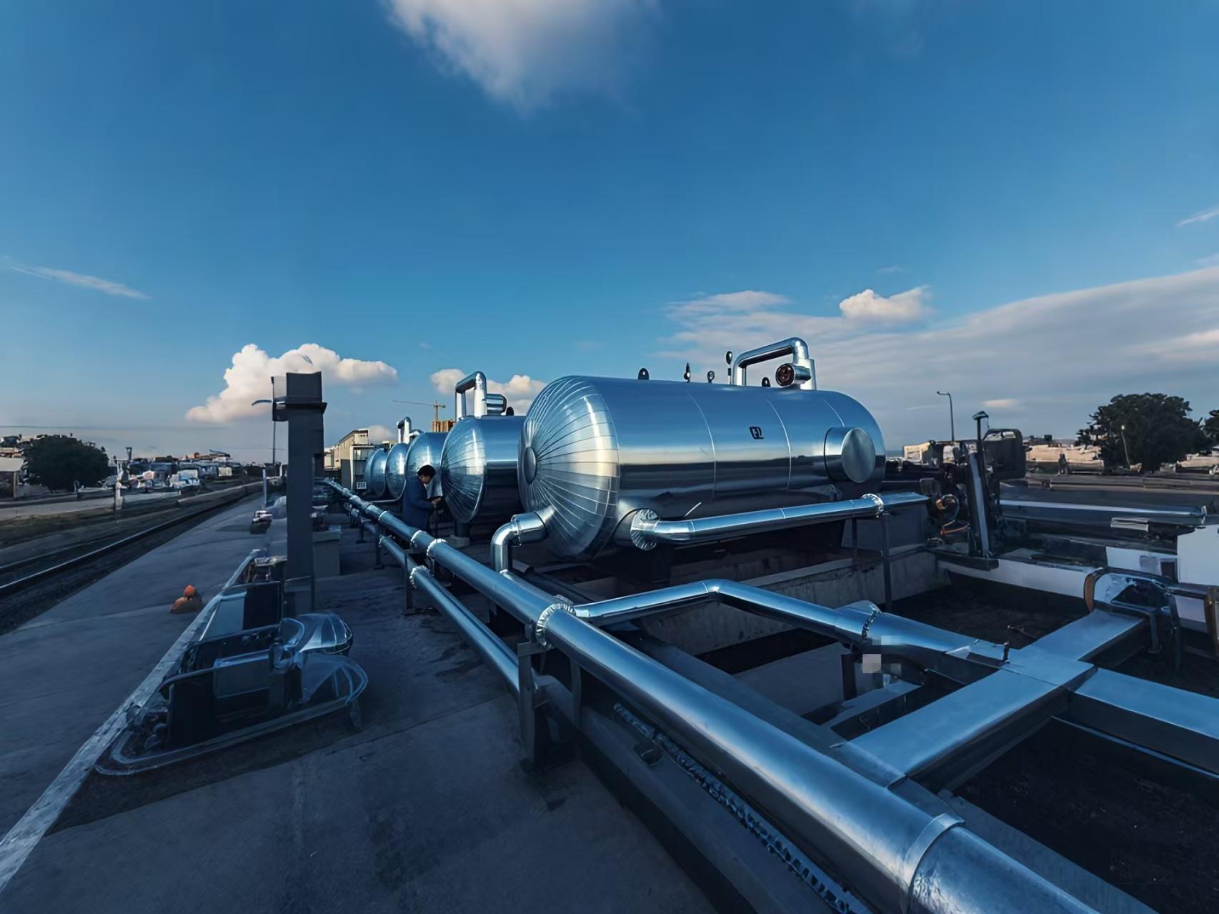 卧式大容量电加热压力储水罐