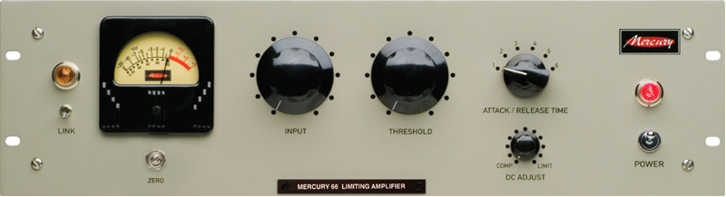 Mercury 66 MkIII 单通道电子管压限放大器