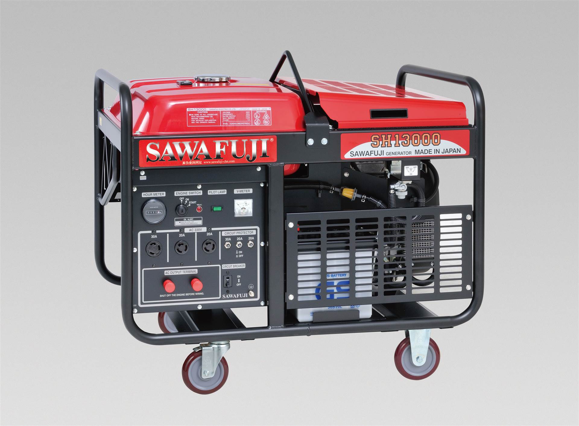 日本泽藤发电机SH13000HA