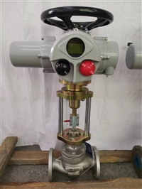 供应电动不锈钢调节阀ZDLP-16P DN40江苏海恒阀自动调试教程