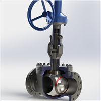 北京市阀门总厂-轨道球阀  京牌