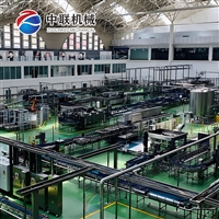 全自动哈密瓜醋饮料生产设备 成套火龙果醋饮料加工流水线