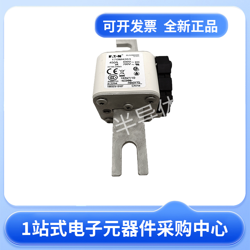 伊顿巴斯曼熔断器170M4263 170M4264 170M4265 170M4266现货23+