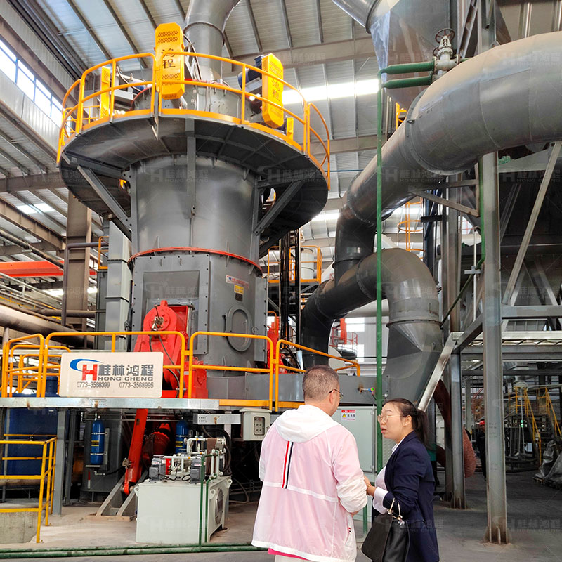 电石渣磨粉机 立磨磨粉生产线设备 HLM立式磨粉设备