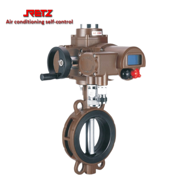 进口电动蝶阀 空调水电动开关量调节量蝶阀