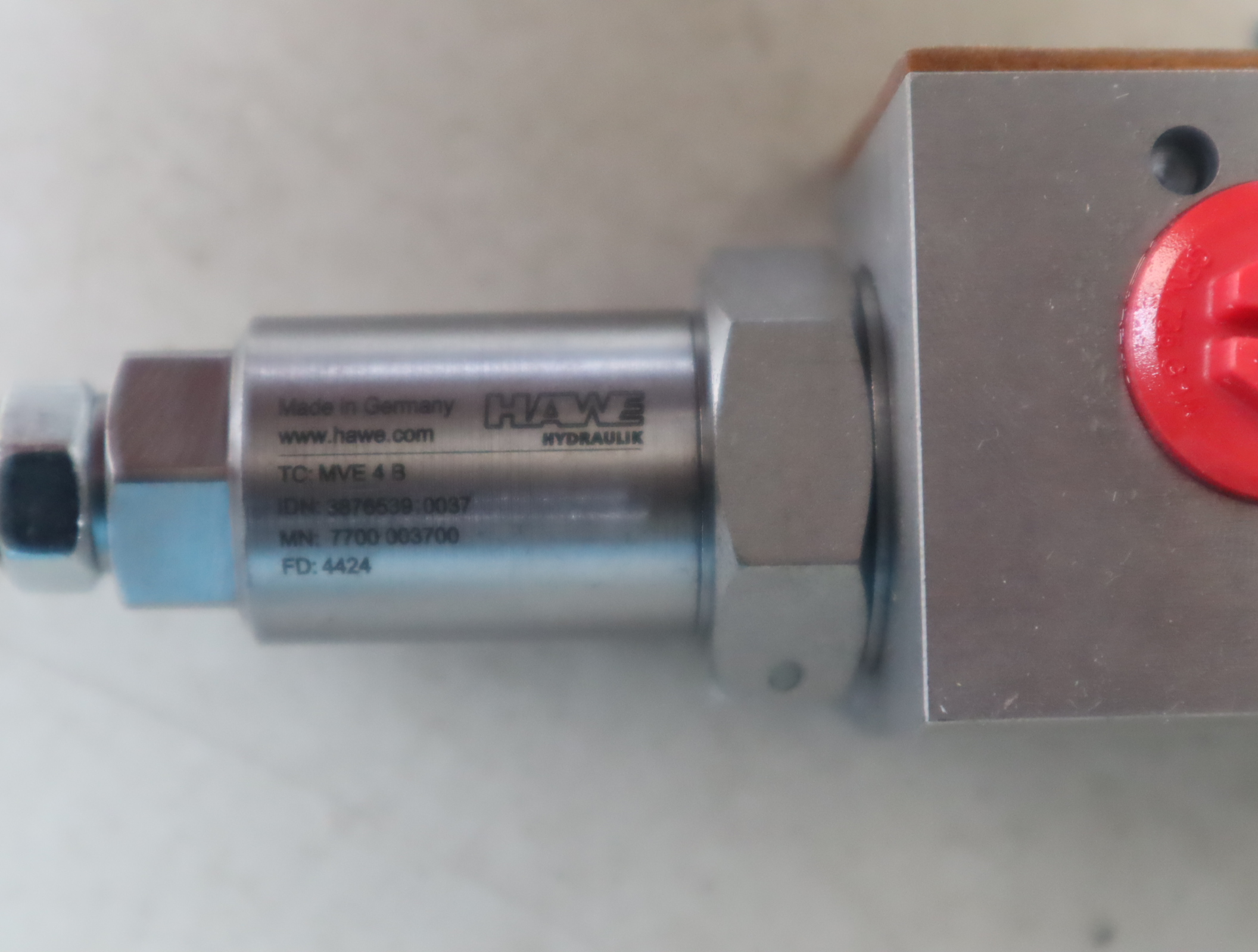 AB1KPVB400 6963115440 1184290010 德国哈威HAWE液压阀