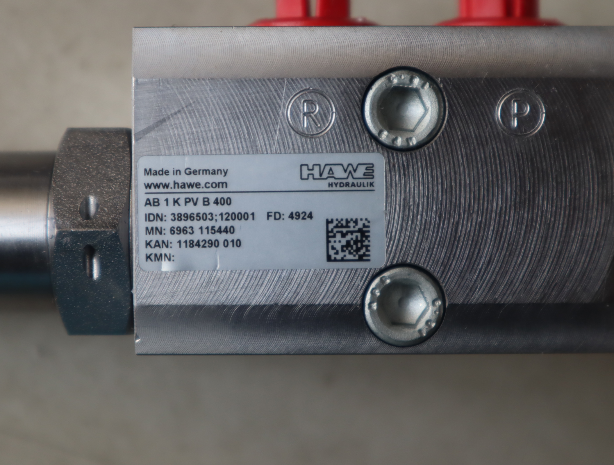 AB1KPVB400 6963115440 1184290010 德国哈威HAWE液压阀