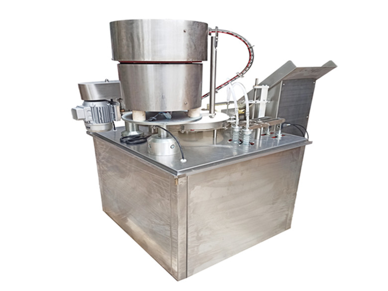 10ml-20ml口服液灌装封口机 转盘式自动灌装轧盖机 多功能液体灌装