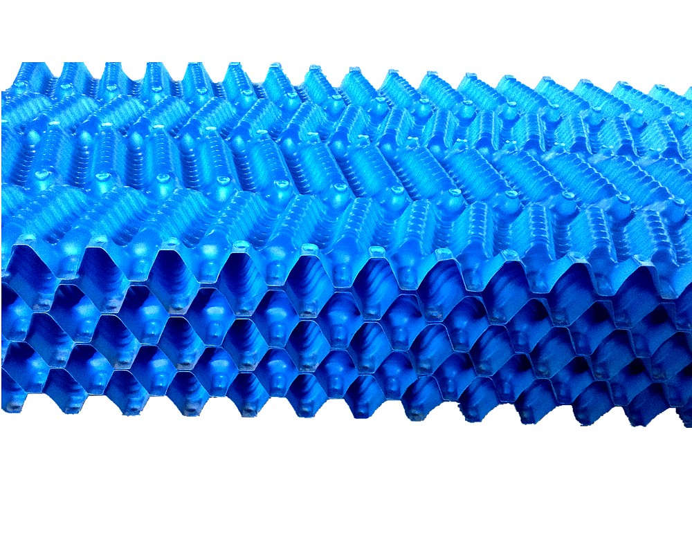 工业冷却塔填料 500*1000mm 冷却塔填料源头厂家