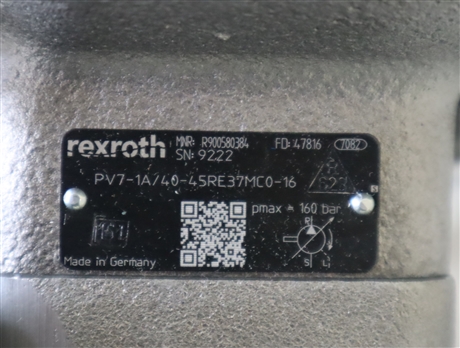 PV7-1X/40-45RE37MC0-16 R900580384 德国力士乐REXROTH叶片泵