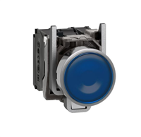 XB4带灯平头按钮XB4BW36B5施耐德