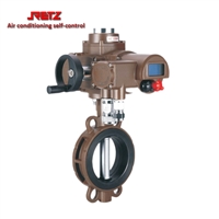 进口电动蝶阀 空调水电动开关量调节量蝶阀