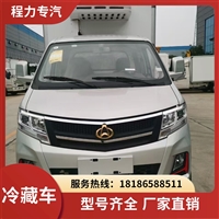 国六金杯 纯电动 鲜花冰块冷链车 现车供应 配置齐全 面包冷藏车