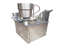 10ml-20ml口服液灌装封口机 转盘式自动灌装轧盖机 多功能液体灌装