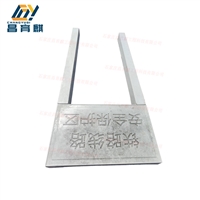 甘南高铁ab桩 铁路界标桩 用地界桩 警示桩定制 水泥材质